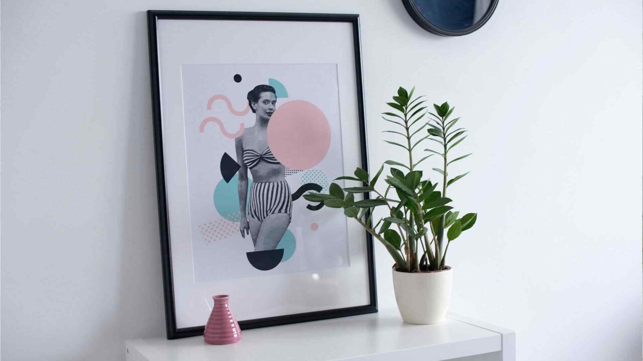 How to frame a poster