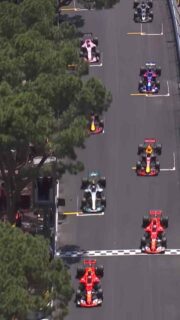 2017 Monaco Grand Prix Race Hightlights
