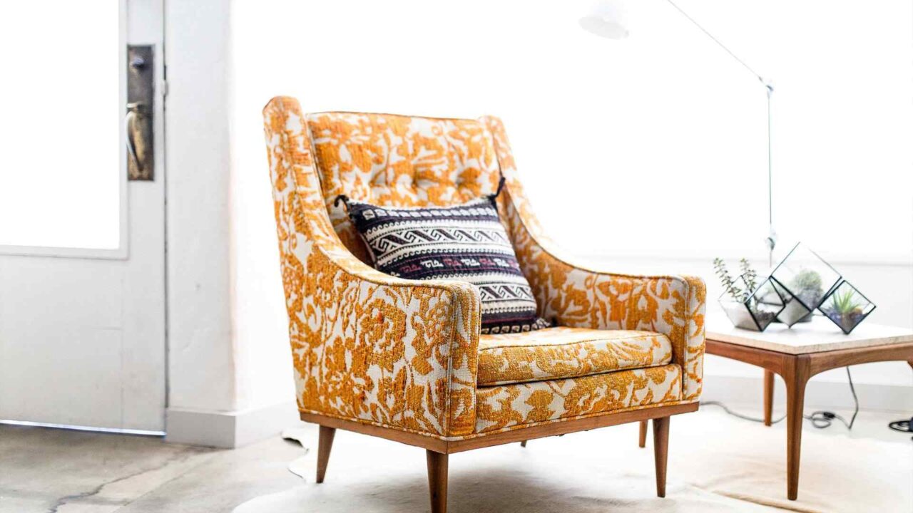 How to replace fabric on your armchair